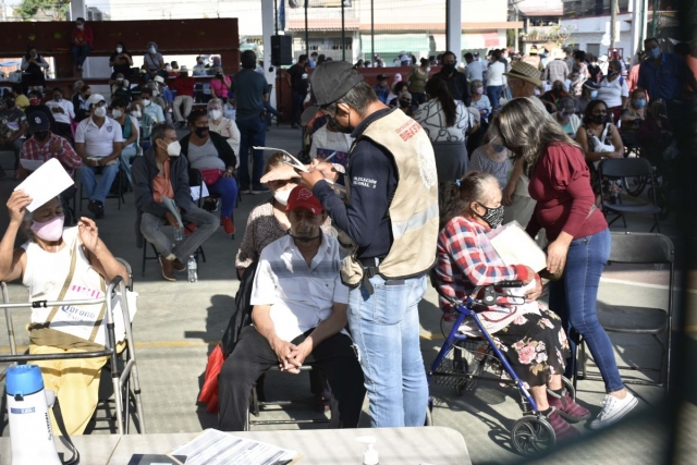 Hoy continuará la jornada de vacunación en Jiutepec. 