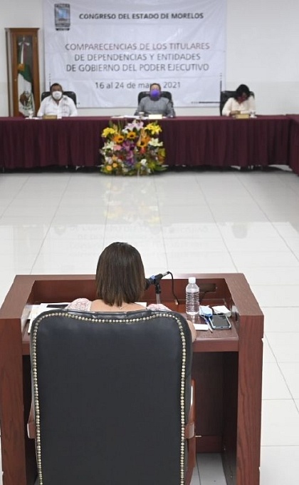 Katia Herrera informó a diputados de la LIV Legislatura acciones realizadas en la Sedagro. Katia Herrera informó a diputados de la LIV Legislatura acciones realizadas en la Sedagro.